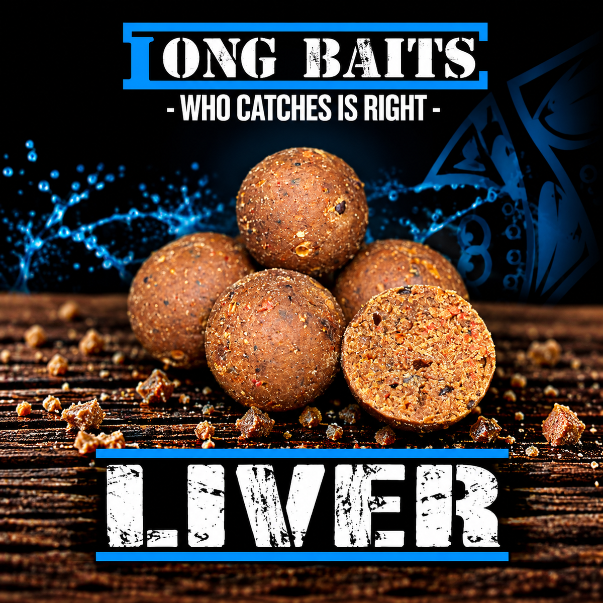 Long Baits - Liver Boilies